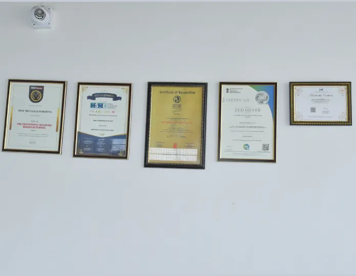 Certifications and awards